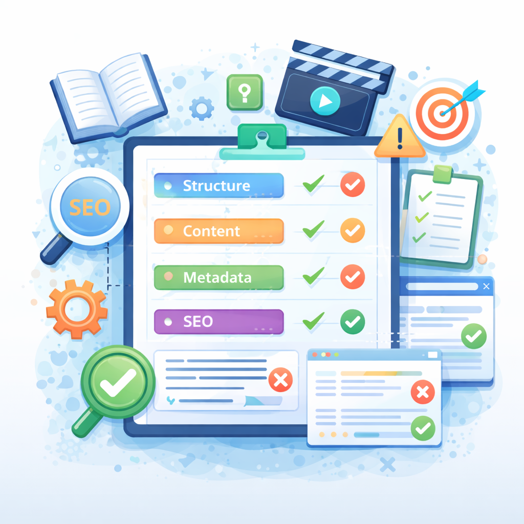 Media SEO Audit Checklist
